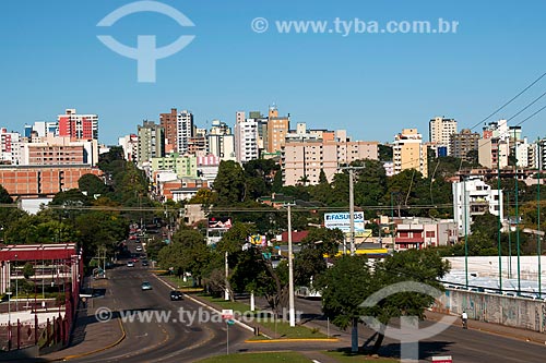 Assunto: Vista panorâmica da cidade de Passo a partir da Avenida Brasil Leste / Local: Passo Fundo - Rio Grande do Sul (RS) - Brasil / Data: 04/2011 
