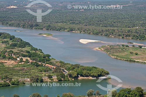  Assunto: Encontro do Rio Parnaíba com o Rio Poty - Divisa entre Timon e Teresina / Local: Teresina - Piauí (PI) - Brasil / Data: 09/2011 
