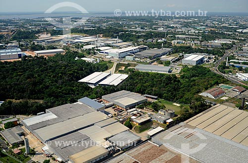  Assunto: Vista do Distrito Industrial Marechal Castello Branco - Zona Franca de Manaus / Local: Manaus - Amazonas (AM) - Brasil / Data: 11/2010 