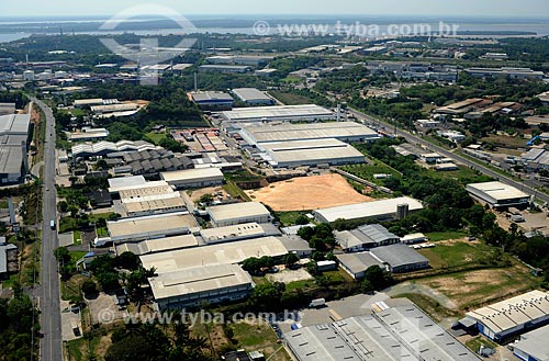  Assunto: Vista do Distrito Industrial Marechal Castello Branco - Zona Franca de Manaus / Local: Manaus - Amazonas (AM) - Brasil / Data: 11/2010 