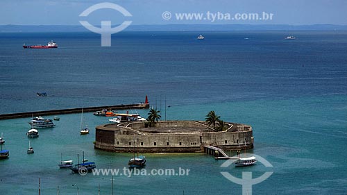  Assunto: Forte de Nossa Senhora do Pópulo e São Marcelo (Forte do Mar) / Local: Salvador - Bahia (BA) - Brasil / Data: 01/2012 