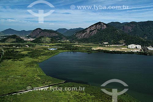  Assunto: Vista da Lagoa de Jacarepaguá / Local: Rio de Janeiro (RJ) - Brasil / Data: 01/2012 