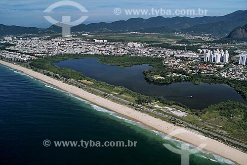  Assunto: Vista aérea da Barra da Tijuca / Local: Barra da Tijuca - Rio de Janeiro (RJ) - Brasil / Data: 01/2012 