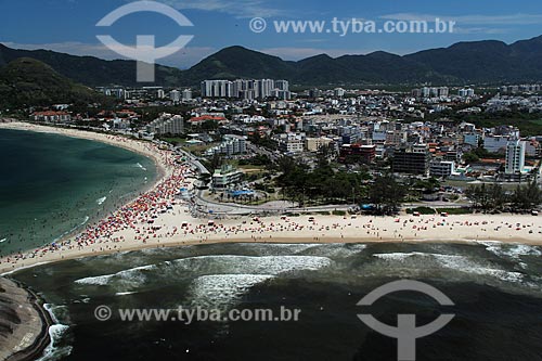 Assunto: Vista da Praia do Recreio e da Praia do Pontal / Local: Recreio dos Bandeirantes  -  Rio de Janeiro  ( RJ )   -  Brasil / Data: 01/2012 