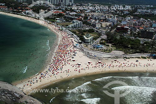  Assunto: Vista da Praia do Recreio e da Praia do Pontal / Local: Recreio dos Bandeirantes - Rio de Janeiro (RJ) - Brasil / Data: 01/2012 