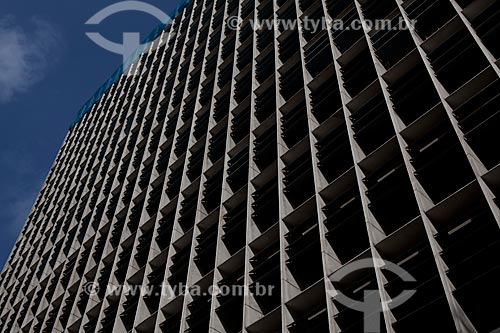  Assunto: Detalhe da fachada do Palácio Gustavo Capanema (Antigo prédio do MEC) / Local: Centro - Rio de Janeiro (RJ) - Brasil / Data: 09/2011 