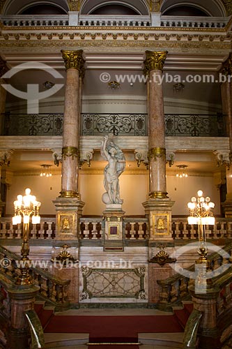  Assunto: Interior do Theatro Municipal do Rio de Janeiro / Local: Rio de Janeiro (RJ) - Brasil / Data: 02/2011 