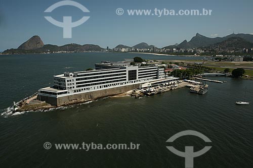  Assunto: Vista aérea da Escola Naval / Local: Rio de Janeiro (RJ) - Brasil / Data: 09/2011 