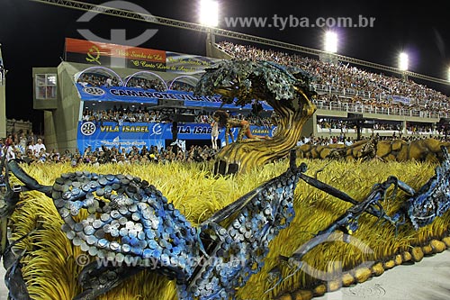  Assunto: Desfile da Escola de Samba Unidos de Vila Isabel / Local: Rio de Janeiro (RJ) - Brasil / Data: 02/2012 