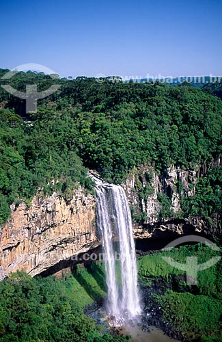  Assunto: Vista da Cascata do Caracol / Local: Canela - Rio Grande do Sul (RS) - Brasil / Data: 03/2009 