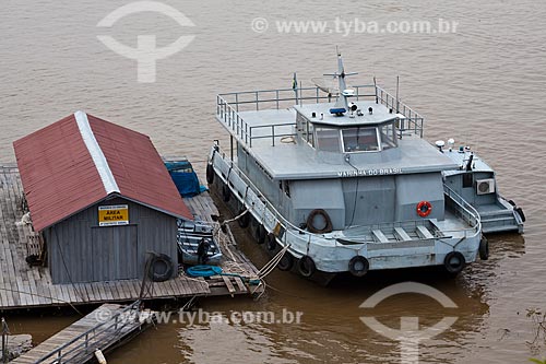  Assunto: Embarcação militar no porto de Itacoatiara  / Local: Itacoatiara - Amazonas (AM) - Brasil / Data: 10/2011 