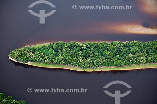  Assunto: Vista aérea do arquipélago fluvial de Anavilhanas, no Rio Negro  / Local: Amazonas (AM) - Brasil  / Data: 10/2011 