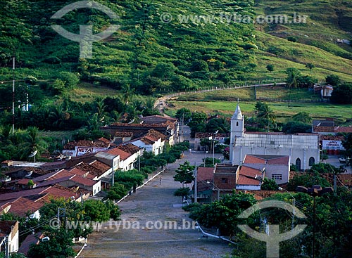  Assunto: Vista da cidade de Solidão / Local: Solidão - Pernambuco (PE) - Brasil / Data: 08/2008 