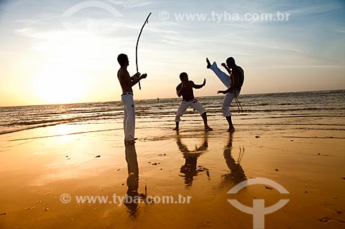  Assunto: Grupo de capoeira em Jericoacoara / Local: Jijoca de Jericoacoara - Ceará (CE) - Brasil / Data: 11/2011 