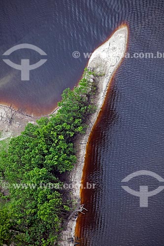  Assunto: Vista aérea do arquipélago fluvial de Anavilhanas no Rio Negro  / Local: Amazonas (AM) - Brasil / Data: 10/2011 