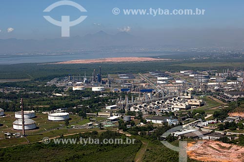  Assunto: Vista aérea da Refinaria Duque de Caxias  / Local: Duque de Caxias - Rio de Janeiro (RJ) - Brasil  / Data: 03/2012 