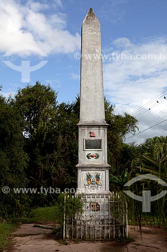  Assunto: Monumento Republicano - Obelisco (1885) / Local: Pelotas - Rio Grande do Sul (RS) - Brasil / Data: 02/2012 