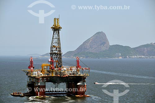  Assunto: Vista de Plataforma de petróleo / Local: Rio de Janeiro (RJ) - Brasil  / Data: 11/2011 