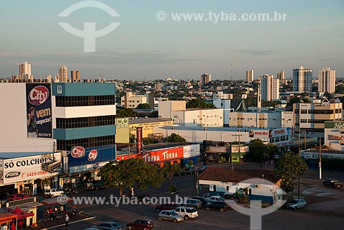  Assunto: Vista do centro da cidade de Rondonópolis com Bairro Jardim Aurora ao fundo / Local: Rondonópolis - Mato Grosso (MT) - Brasil / Data: 12/2011 