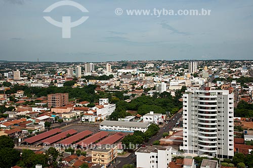  Assunto: Vista aérea do Bairro Jardim Aurora  / Local: Rondonópolis - Mato Grosso (MT) - Brasil / Data: 12/2011 