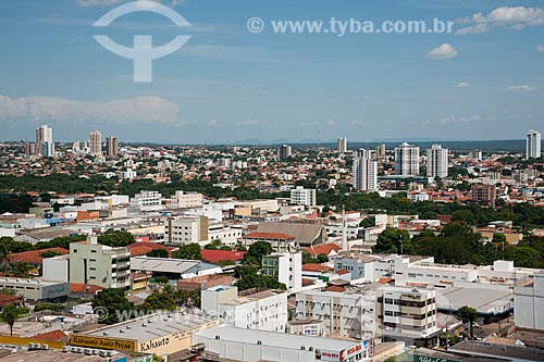  Assunto: Vista do centro da cidade de Rondonópolis com Bairro Jardim Aurora ao fundo / Local: Rondonópolis - Mato Grosso (MT) - Brasil / Data: 12/2011 