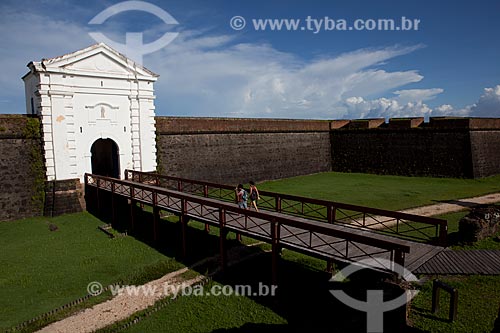  Assunto: Vista da Fortaleza de São José de Macapá (1782)Data: 04 / Local: Macapá - Amapá (AP) - Brasil / Data: 04/2012 