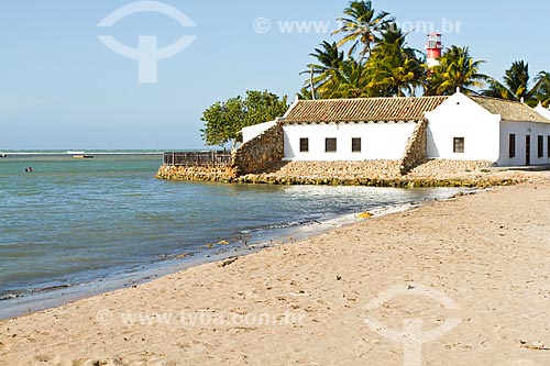  Assunto: Construção colonial na Praia de Adicora na Península de Paraguaná / Local: Falcón - Falcón - Venezuela - América do Sul / Data: 05/2012 