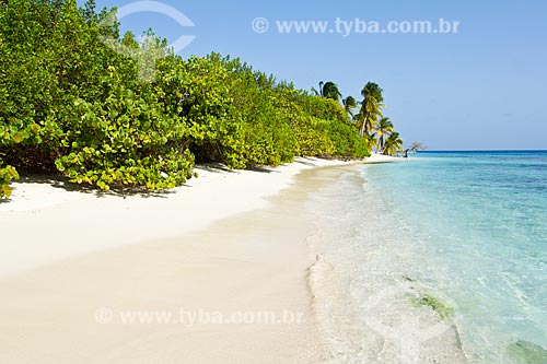  Assunto: Cayo Sombrero pequena ilha no Mar do Caribe que pertence ao Parque Nacional Morrocoy  / Local: Chichiriviche - Falcón - Venezuela - América do Sul / Data: 05/2012 