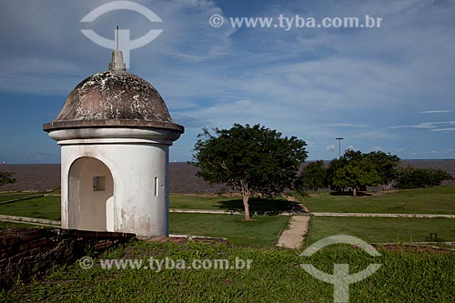  Assunto: Torre de observação da Fortaleza de São José de Macapá (1782) / Local: Macapá - Amapá (AP) - Brasil / Data: 04/2012 