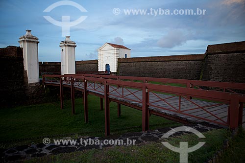  Assunto: Entrada da Fortaleza de São José de Macapá (1782) / Local: Macapá - Amapá (AP) - Brasil / Data: 04/2012 