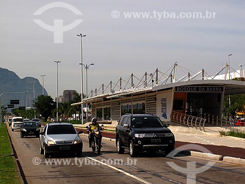  Assunto: Estação do BRT (Bus Rapid Transit)  Transoeste          / Local: Barra da Tijuca - Rio de Janeiro (RJ) - Brasil / Data: 07/2012 