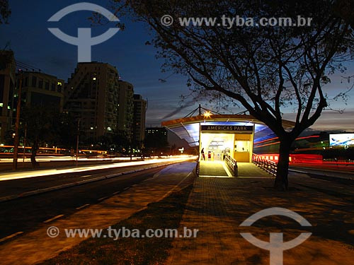  Assunto: Estação do BRT (Bus Rapid Transit)  Transoeste          / Local: Barra da Tijuca - Rio de Janeiro (RJ) - Brasil / Data: 07/2012 