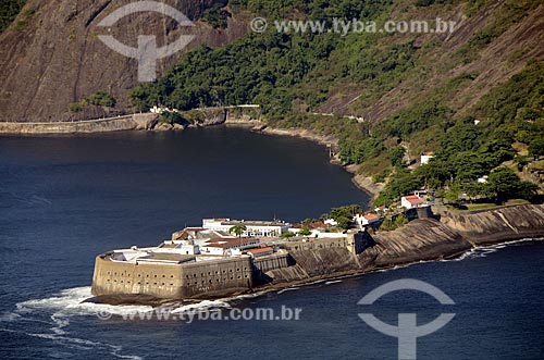  Assunto: Vista aérea da Fortaleza de Santa Cruz / Local: Niterói - Rio de Janeiro (RJ) - Brasil / Data: 03/2012 