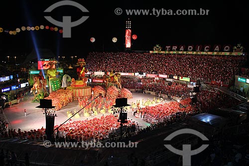  Assunto: Festival de Folclore de Parintins - Apresentação do Boi Garantido / Local: Parintins - Amazonas (AM) - Brasil / Data: 06/2012 