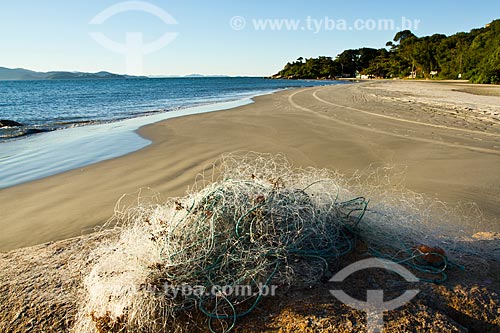  Assunto: Orla da Praia do Forte no inverno / Local: Florianópolis - Santa Catarina (SC) - Brasil / Data: 07/2012 