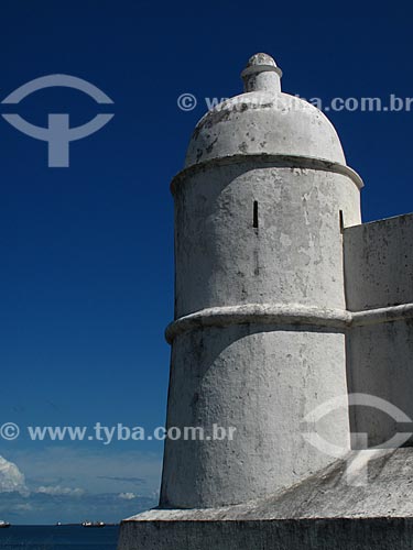  Assunto: Forte do Monte Serrat (1742) - também conhecido como Forte de São Felipe / Local: Monte Serrat - Salvador - Bahia (BA) - Brasil / Data: 07/2012 