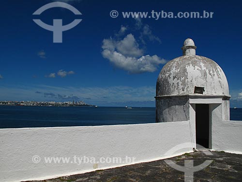  Assunto: Forte do Monte Serrat (1742) - também conhecido como Forte de São Felipe / Local: Monte Serrat - Salvador - Bahia (BA) - Brasil / Data: 07/2012 