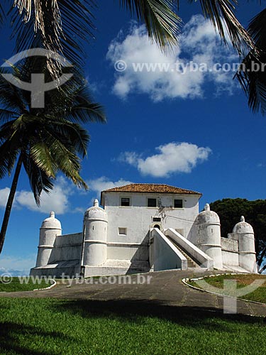  Assunto: Forte do Monte Serrat (1742) - também conhecido como Forte de São Felipe / Local: Monte Serrat - Salvador - Bahia (BA) - Brasil / Data: 07/2012 