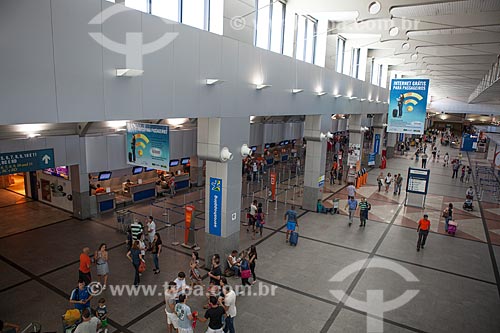  Assunto: Salão de embarque do Aeroporto Internacional Deputado Luís Eduardo Magalhães / Local: Salvador - Bahia (BA) - Brasil / Data: 07/2012 
