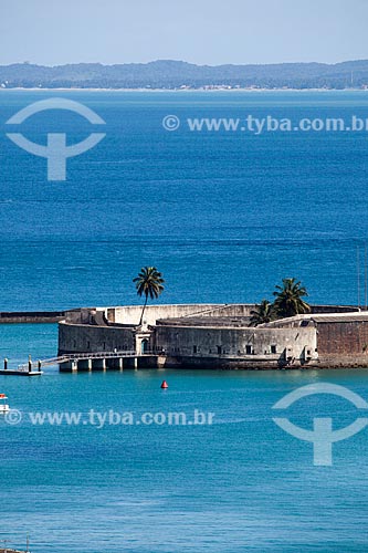  Assunto: Forte de São Marcelo (Séc. XVII) / Local: Salvador - Bahia (BA) - Brasil / Data: 07/2012 