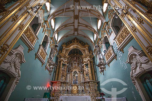  Assunto: Altar da Igreja da Ordem Terceira de Nossa Senhora do Monte do Carmo (1636) / Local: Largo do Carmo - Salvador - Bahia (BA) - Brasil / Data: 07/2012 