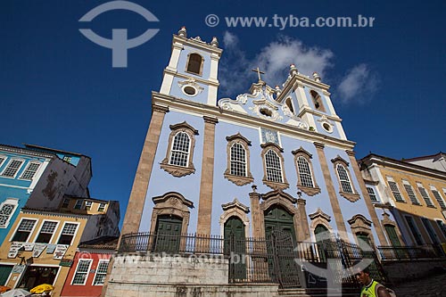  Assunto: Igreja de Nossa Senhora do Rosário dos Pretos no Pelourinho (séc. XVIII) / Local: Salvador - Bahia (BA) - Brasil  / Data: 07/2012 