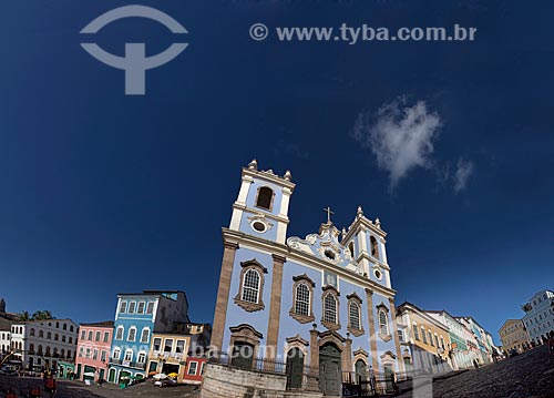  Assunto: Igreja de Nossa Senhora do Rosário dos Pretos no Pelourinho (séc. XVIII) / Local: Salvador - Bahia (BA) - Brasil  / Data: 07/2012 