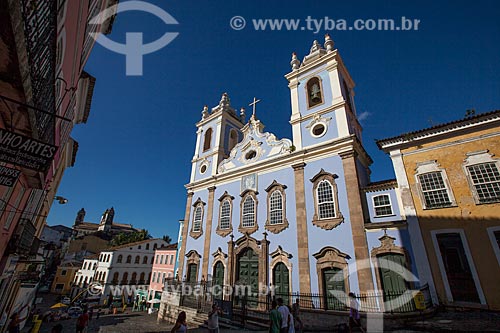  Assunto: Igreja de Nossa Senhora do Rosário dos Pretos no Pelourinho (séc. XVIII) / Local: Salvador - Bahia (BA) - Brasil  / Data: 07/2012 