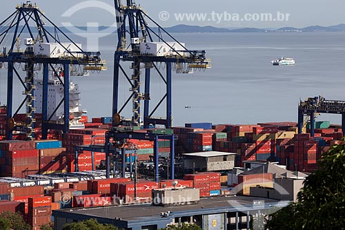  Assunto: Terminal de contêirner do Porto de Salvador / Local: Salvador - Bahia (BA) - Brasil / Data: 07/2012 