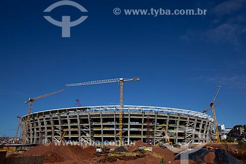  Assunto: Reforma do Estádio Otávio Mangabeira - Fonte Nova - para a Copa do Mundo de  2014 / Local: Salvador - Bahia (BA) - Brasil / Data: 07/2012 