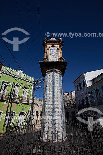  Assunto: Oratório público da Cruz do Pascoal  (1743) - Largo da Cruz do Pascoal / Local: Salvador - Bahia (BA) - Brasil / Data: 07/2012 