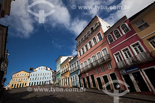  Assunto: Casarios históricos do Pelourinho / Local: Pelourinho - Salvador - Bahia (BA) - Brasil / Data: 07/2012 