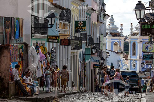 Assunto: Comércio de artesanato e arte popular / Local: Pelourinho - Salvador - Bahia (BA) - Brasil / Data: 07/2012 
