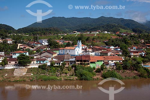 Assunto: Vista geral da cidade de Iporanga - Ponto de encontro do Rio Iporanga com o Rio Ribeira de Iguape  / Local: Iporanga - São Paulo (SP) - Brasil / Data: 02/2012 